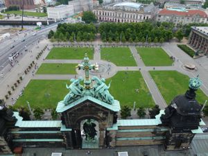Aussicht vom Dom aus fotografiert