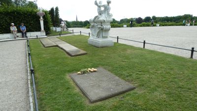 Die Grabstelle Friedrichs II.