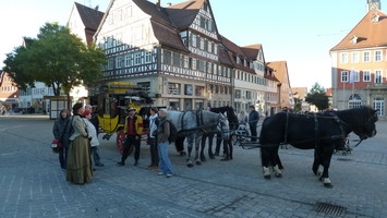 Auf dem Marktplatz 