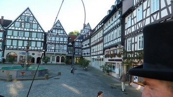 Ankunft auf dem Schorndorfer Marktplatz